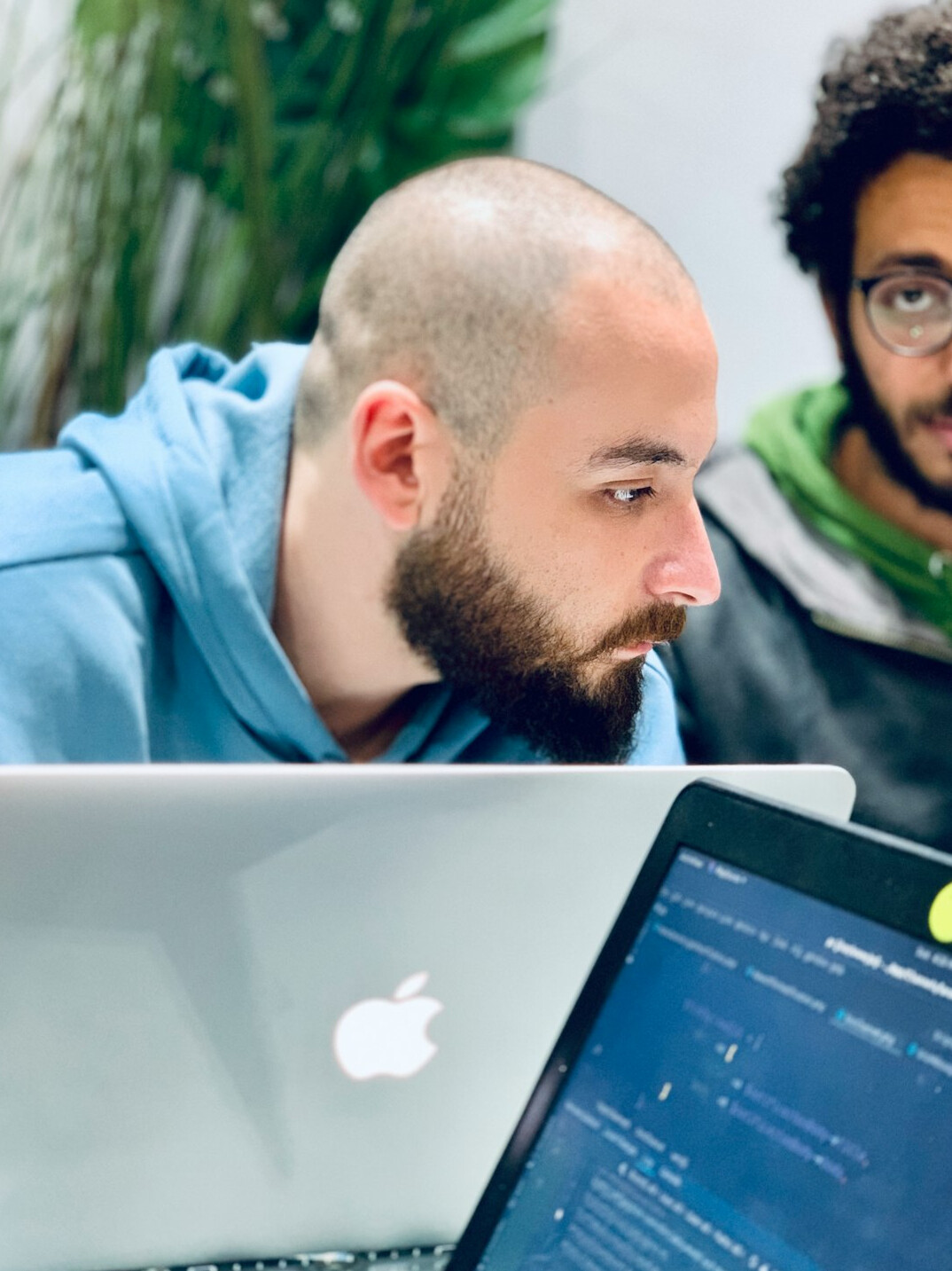 team of developers collaborating